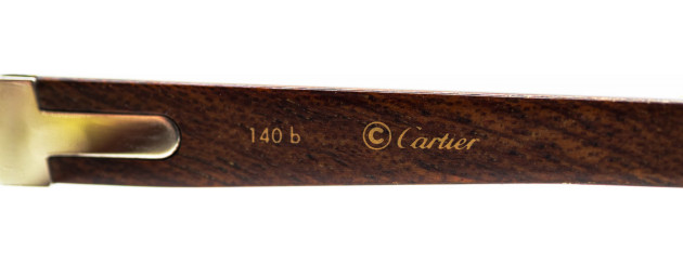 Cartier Giverny Palisander Rosewood 53-22